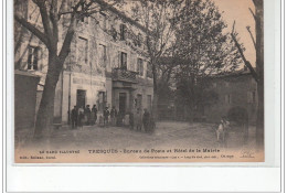 TRESQUES - Bureau De Poste Et Hôtel De La Mairie - Très Bon état - Autres & Non Classés