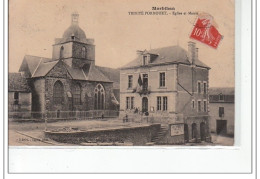 TRINITE-PORHOUET - Eglise Et Mairie - Très Bon état - Otros & Sin Clasificación