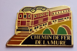 G243 Pin's SNCF TGV Locomotive Train Chemin De Fer De La Mure Isère Achat Immédiat - TGV