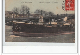 PUTEAUX - Le Pont - Passage D'un Steamer - Très Bon état - Puteaux