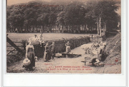 SAINT PIERRE EGLISE - Le Lavoir De La Masse Et Son Cadre De Verdure - Très Bon état - Saint Pierre Eglise