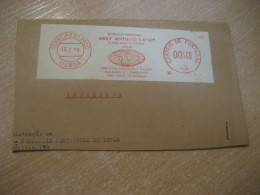 LISBOA 1960 Orey Antunes Agentes De Navegaçao E Aviaçao Meter Mail Cancel Cut Cuted Cover PORTUGAL - Covers & Documents