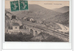 SAINT-PONS - Vue De La Gare - Très Bon état - Saint-Pons-de-Thomières