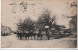 SAINT-SAUVAN : Place Du Temple - Très Bon état - Otros & Sin Clasificación