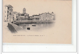 SAINT JEAN DE LUZ - La Place Et L'église - Très Bon état - Saint Jean De Luz