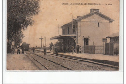 SAINT LAURENT D'AIGOUZE - La Gare - Très Bon état - Other & Unclassified