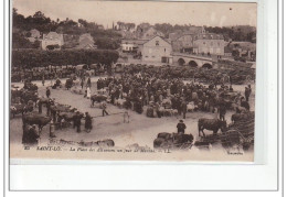 SAINT LO - La Place Des Alluvions Un Jour De Marché - Très Bon état - Saint Lo