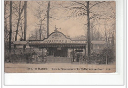 SAINT MANDE  - BOIS DE VINCENNES - Le Chalet Des Gaufres - Très Bon état - Saint Mande