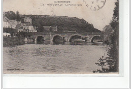 PONT D'OUILLY - Le Pont Sur L'Orne - Très Bon état - Pont D'Ouilly