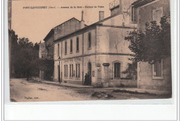 PONT SAINT ESPRIT - Avenue De La Gare - Bureau De Poste - Très Bon état - Pont-Saint-Esprit