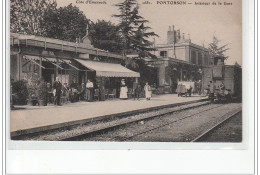 PONTORSON - Intérieur De La Gare - Très Bon état - Pontorson