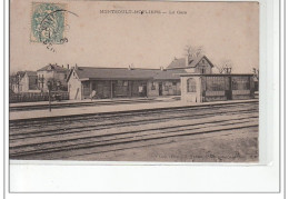 MONTSOULT MOFLIERS - La Gare - Très Bon état - Montsoult