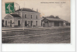 NEUVILLE DE POITOU - La Gare - Très Bon état - Mirebeau
