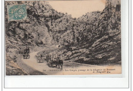 OLLIOULES - Les Gorges, Passage De La Diligence Du Beausset - Très Bon état - Ollioules