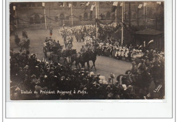 METZ - L'entrée Du Président Poincaré à Metz - CARTE PHOTO - Très Bon état - Metz