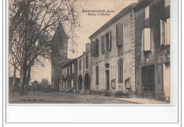 MONGUILHEM - Mairie Et Clocher - Très Bon état - Autres & Non Classés