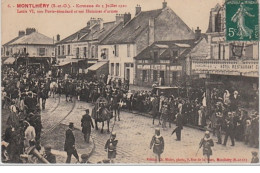 MONTHLERY : Kermesse Du 3 Juillet 1910 - Très Bon état - Sonstige & Ohne Zuordnung