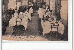 LIMOGES - Hôtel De La Paix Et Restaurant Continental - La Terrasse - état - Limoges