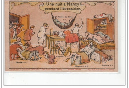 NANCY - Une Nuit à Nancy Pendant L'exposition - Très Bon état - Nancy
