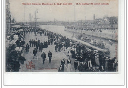 NANTES - Grande Semaine Maritime - Août 1908 - Le Torpilleur 183 Rentrant Au Bassin - Très Bon état - Nantes