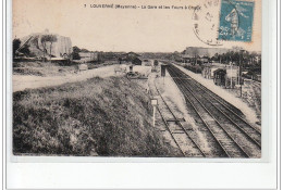 LOUVERNE - La Gare Et Les Fours à Chaux - Très Bon état - Autres & Non Classés