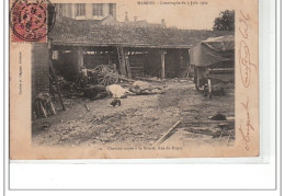 MAMERS - Catastrophe Du 7 Juin 1904 - Chevaux Noyés à La Scierie - Rue Du Hupry - Très Bon état - Mamers