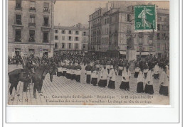 VERSAILLES - Catastrophe Du Dirigeable """"République""""  1907 - Funérailles Des Victimes - Le Clergé - Très Bon état - Versailles