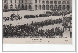 VERSAILLES - Funérailles Des Victimes Du Dirigeable """"République"""" 1909 - Départ Du Cortège - Très Bon état - Versailles