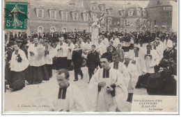 LA FLECHE - Fêtes De Jeanne D'Arc - 12 Juin 1910 - Le Cortège - Très Bon état - Altri & Non Classificati