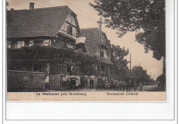 LA WANTZENAU Près STRASBOURG  - Restaurant Diebold - Très Bon état - Otros & Sin Clasificación