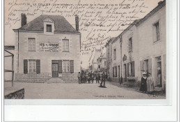 LE CELLIER - Un Coin De La Place Et Rue De Clermont - Très Bon état - Le Cellier