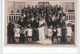 Douarnenez : Carte Photo D'un Mariage (photo SEVELLEC) - Très Bon état - Douarnenez