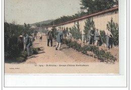 IGNY - SAINT NICOLAS - Groupe D'élèves Horticulteurs - Très Bon état - Sonstige & Ohne Zuordnung