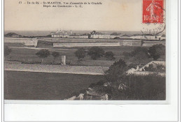 ILE DE RE - SAINT MARTIN - Vue D'ensemble De La Citadelle, Dépôt Des Condamnés - Très Bon état - Saint-Martin-de-Ré