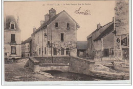 IS SUR TILLE : Le Petit Pont Et Rue Du Sachot - Très Bon état - Is Sur Tille