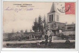 L'AUVERGNE PITTORESQUE : TREZIOUX : L'église - Très Bon état - Autres & Non Classés