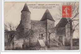 GASCOGNE : BERAUT : Restes Imposants D'un Château Fort Du XV° Siècle - Près De Condom - Très Bon état - Autres & Non Classés