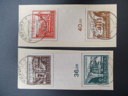 SBZ Nr. SZd1+SZd2, 1945, Gestempelt, Mi 140€ *DEK121* - Usados