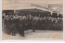 CHARLEVILLE : Fête Du 3° Centenaire - 7 Octobre 1906 - état (1 Coin Plié) - Other & Unclassified