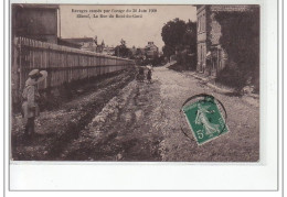 ELBEUF - Ravages Causés Par L'orage Du 30 Juin 1908 - La Rue Du Bout-du-Gard- Très Bon état - Elbeuf