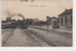 EGREVILLE : La Gare - Bon état (traces Au Dos) - Other & Unclassified