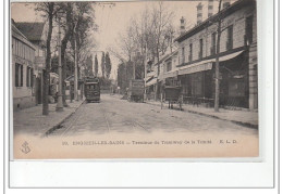 ENGHIEN LES BAINS - Terminus Du Tramway De La Trinité - Très Bon état - Enghien Les Bains