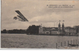 ENGHIEN LES BAINS : CHEVILLARD Sur Son Hydroplane - Très Bon état - Enghien Les Bains