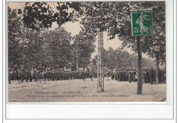 EPINAY SUR SEINE - 1908 - Inauguration Du Monument Des Combattants De 1870 - Préparatifs Militaires - Très Bon état - Altri & Non Classificati