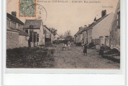 Environs De COURPALAY - FLEURY - Rue Principale - Très Bon état - Other & Unclassified