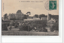 Environs De DREUX - Château Et église De LOUYE - Très Bon état - Otros & Sin Clasificación