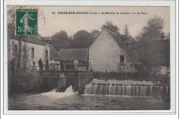 CONDE SUR HUISNE : Le Moulin De Grillant, Vu De Face - MOULIN - Très Bon état - Autres & Non Classés