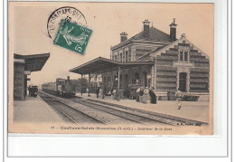 CONFLANS SAINTE HONORINE - Intérieur De La Gare - état - Conflans Saint Honorine