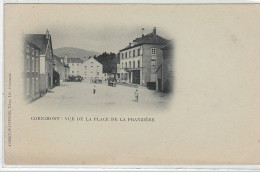 CORNIMONT : Vue De La Place De La Franzière - Très Bon  état - Cornimont