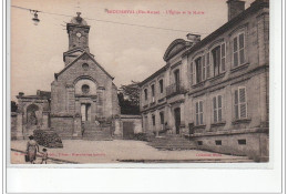 BROUSSEVAL - L'église Et La Mairie - Très Bon état - Otros & Sin Clasificación